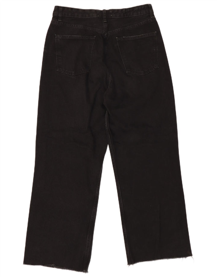 Jeans larghi da donna Zara EU 42 grandi W32 L28 neri
