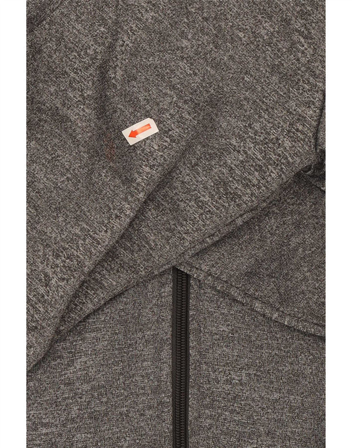 Maglione con cappuccio e zip da donna Ellesse UK 8 Small Poliestere color block grigio