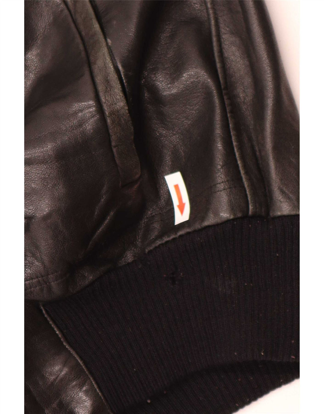 Giacca in pelle da uomo Marpel IT 52 XL Nera