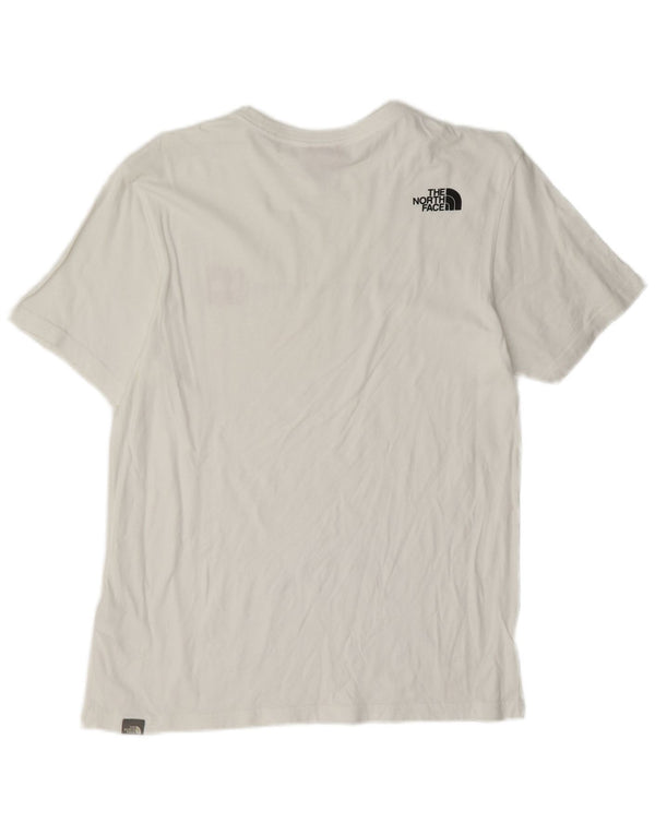 T-shirt grafica da uomo The North Face Top piccola in cotone bianco