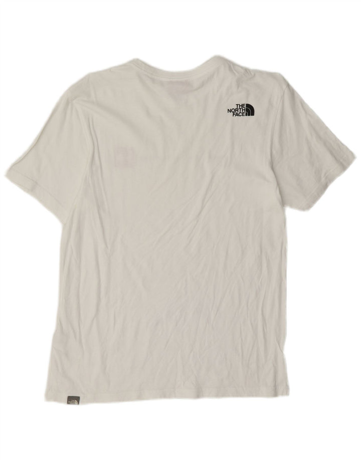 T-shirt grafica da uomo The North Face Top piccola in cotone bianco