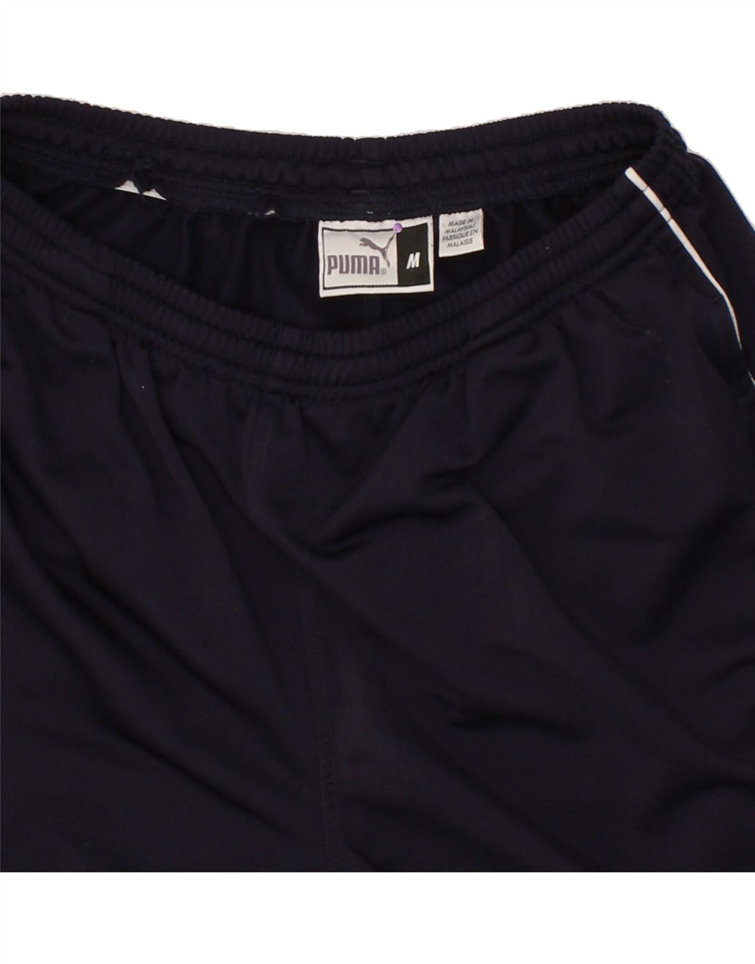 PUMA Mens Tracksuit Trousers Joggers Medium Navy Blue Polyester Vintage Puma and Second-Hand Puma from Messina Hembry 