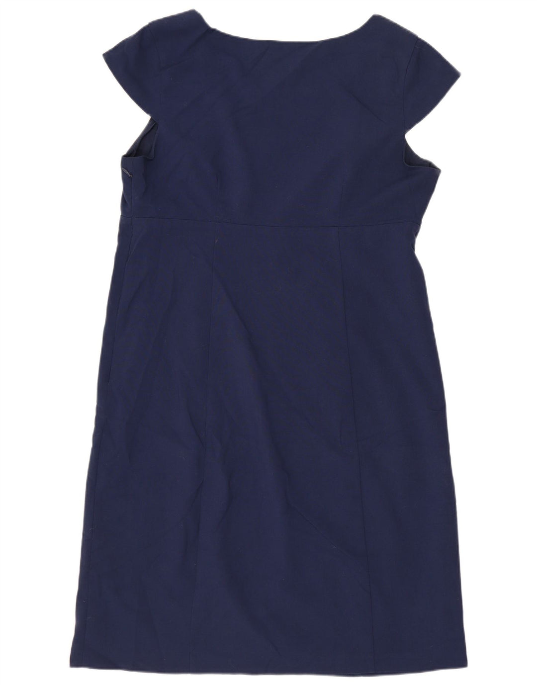 Mossimo Abito da donna Petite a trapezio US 14 XL Poliestere blu navy