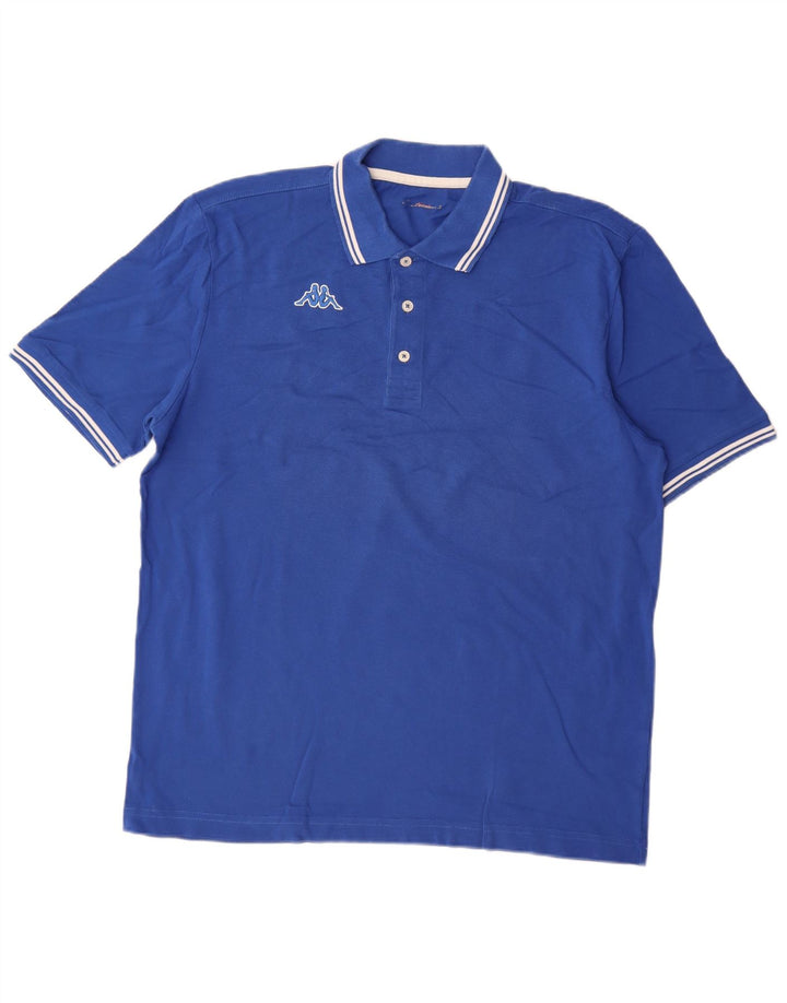 Polo Kappa Uomo Large Blu