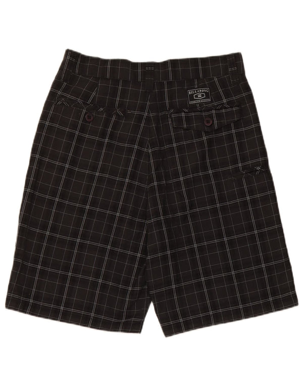 Pantaloncini chino da uomo Billabong W28 piccoli quadri neri