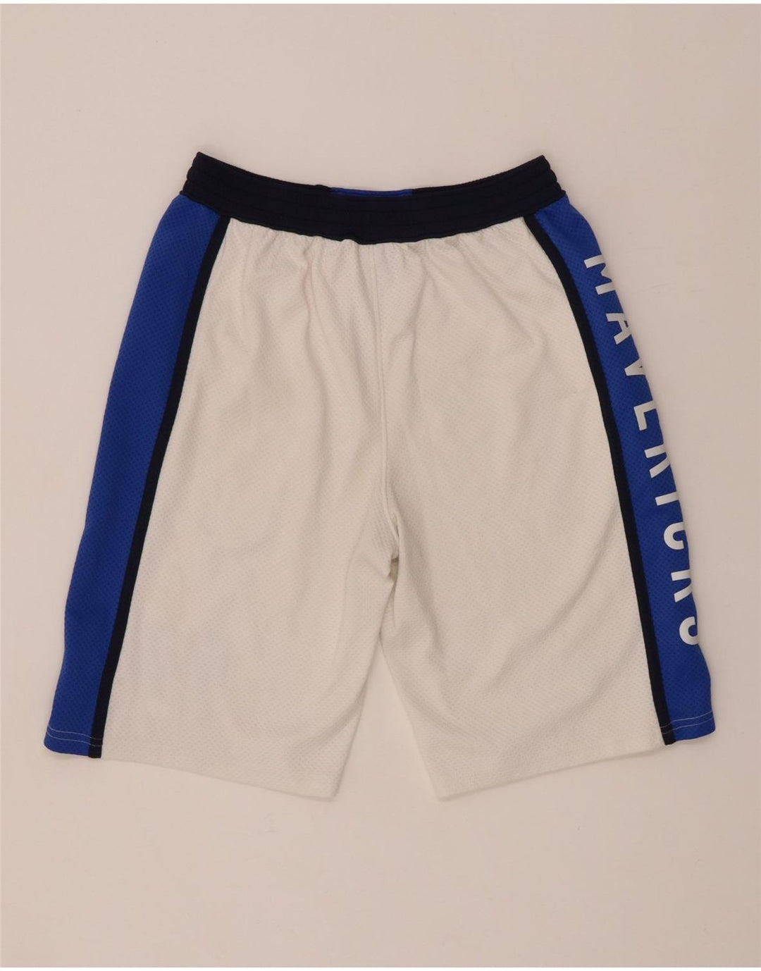 Pantaloncini sportivi NBA Dallas Mavericks per ragazzi 14-15 anni Large White Colourblock