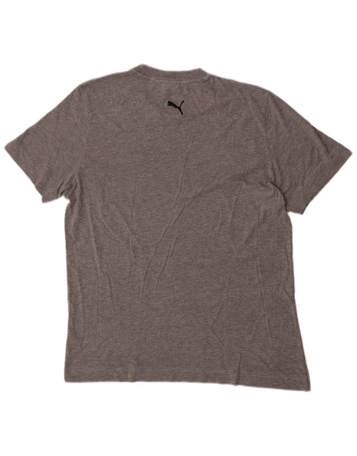 T-shirt grafica da uomo Puma Top grigio medio
