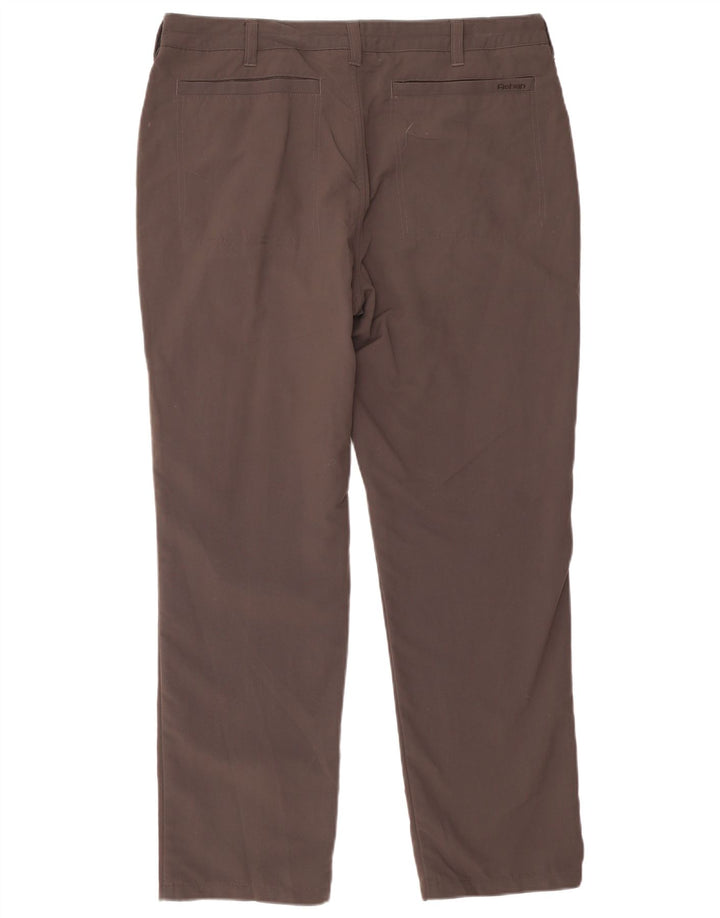 Pantaloni chino affusolati da uomo Rohan W36 L29 Marrone