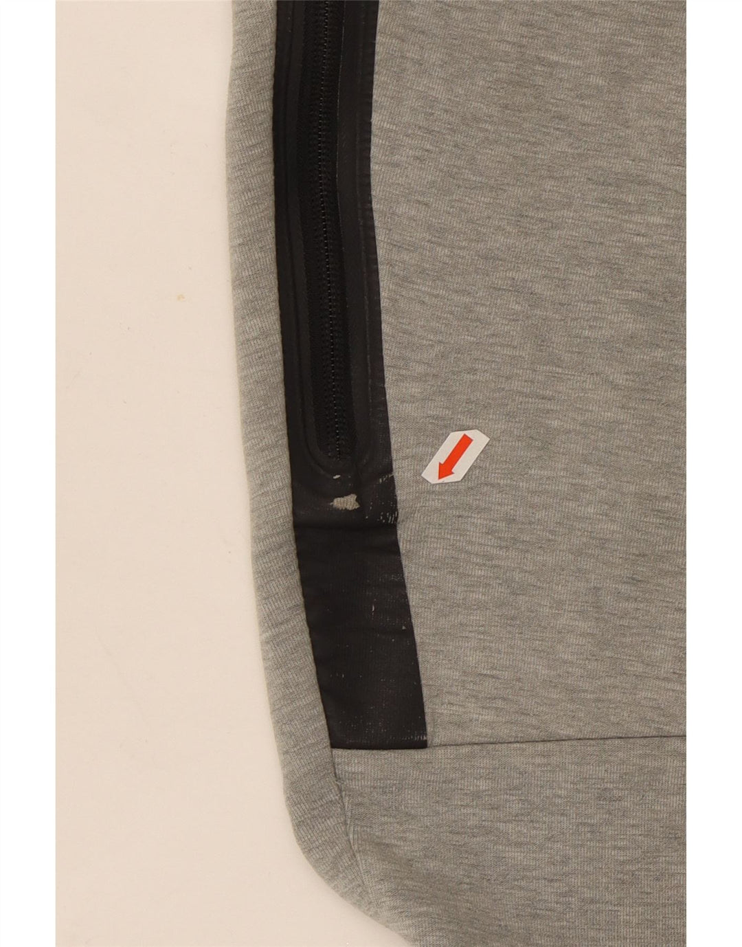 Pantaloni da tuta da uomo Nike Joggers in cotone color block grigio medio