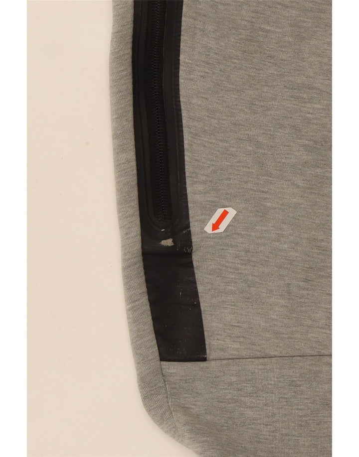 Pantaloni da tuta da uomo Nike Joggers in cotone color block grigio medio