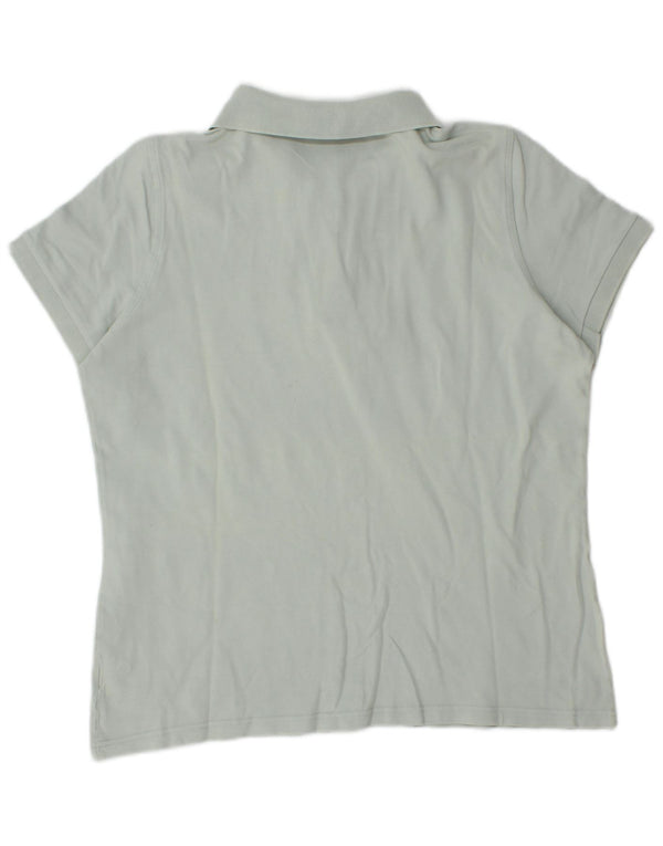 Polo da donna Burberry UK 18 XL cotone blu