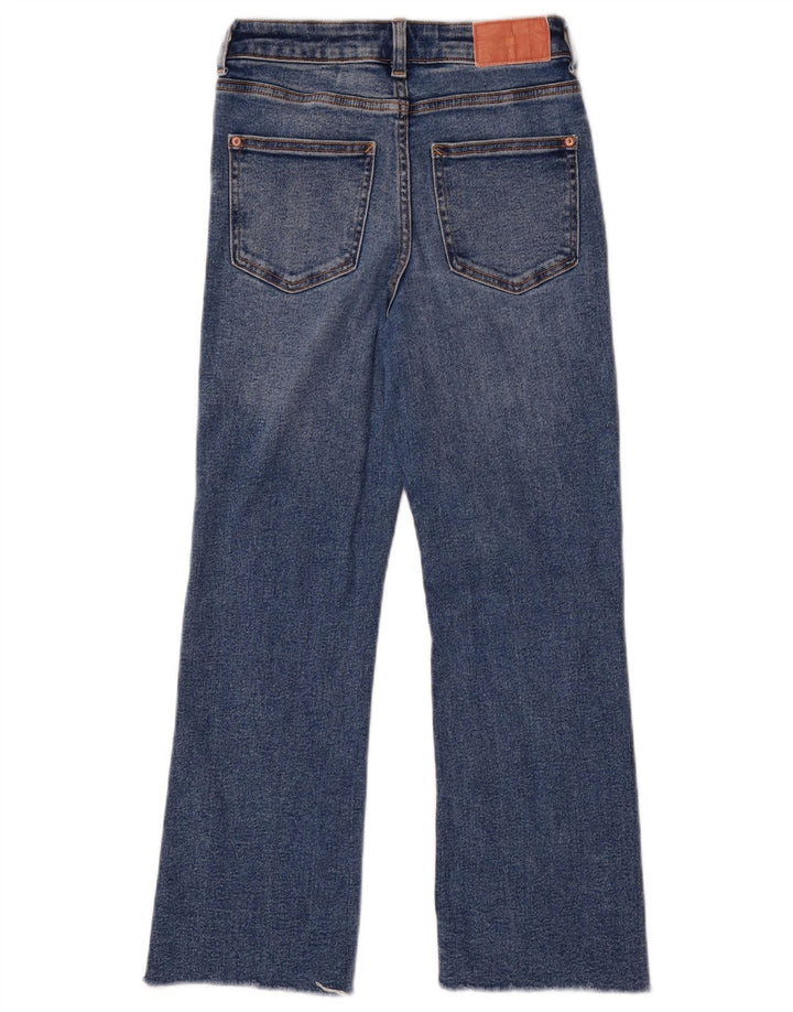 ZARA Womens Straight Jeans EU 34 2XS W24 L26 Blue