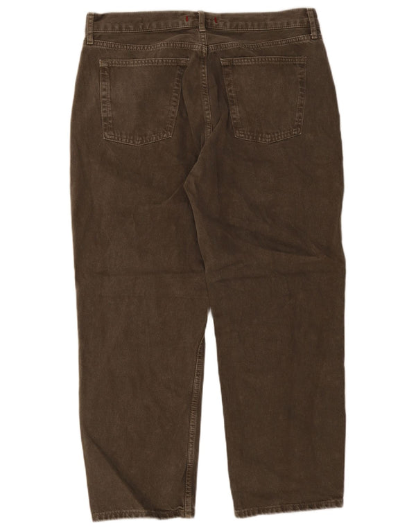 Jeans dritti da donna Zara EU 46 2XL W36 L26 Cachi