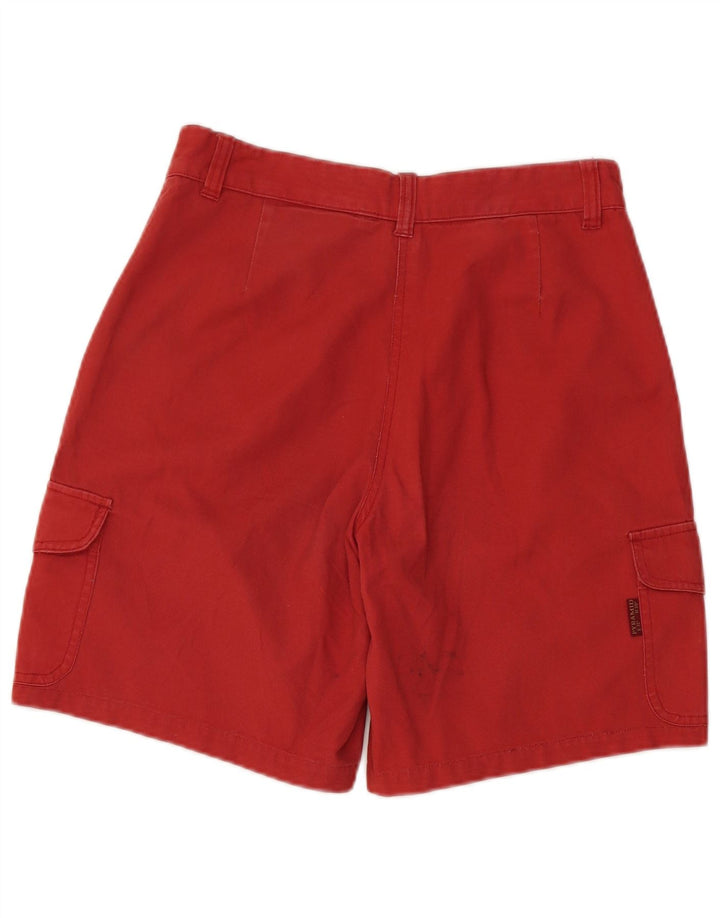 Pantaloncini cargo da donna PYRAMID IT 44 Medium W28 Rosso Cotone
