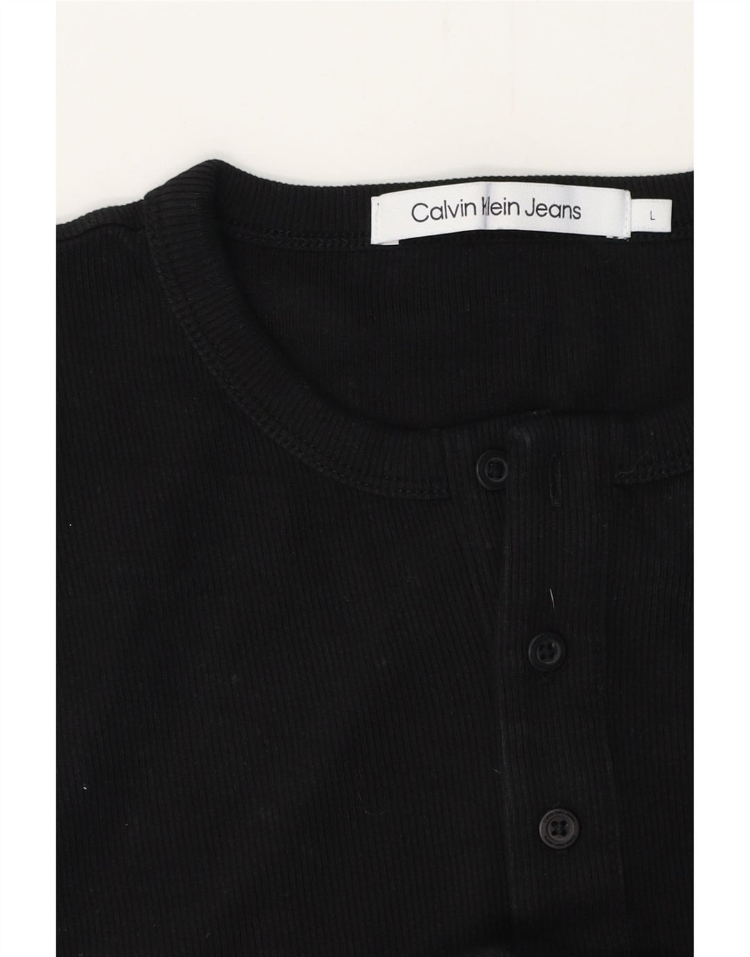 CALVIN KLEIN JEANS T-shirt da uomo Top Large Nera