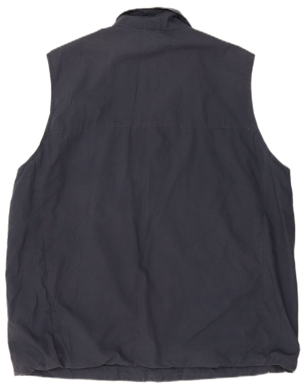 Gilet da uomo Brugi UK 42 XL in cotone blu navy