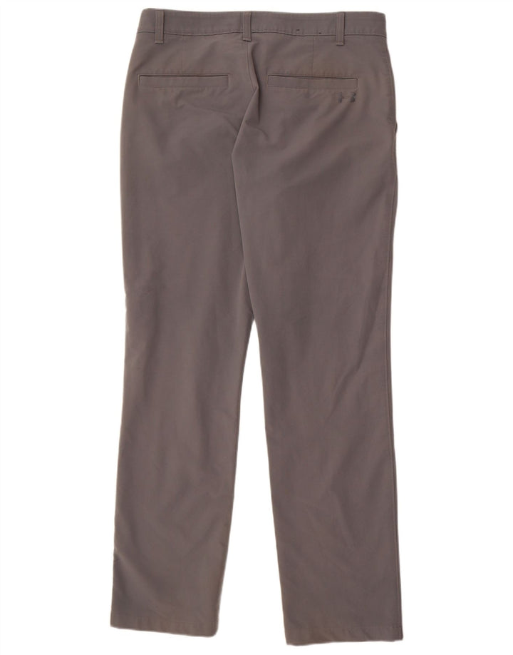 Pantaloni chino dritti da uomo Under Armour W34 L32 Grigi