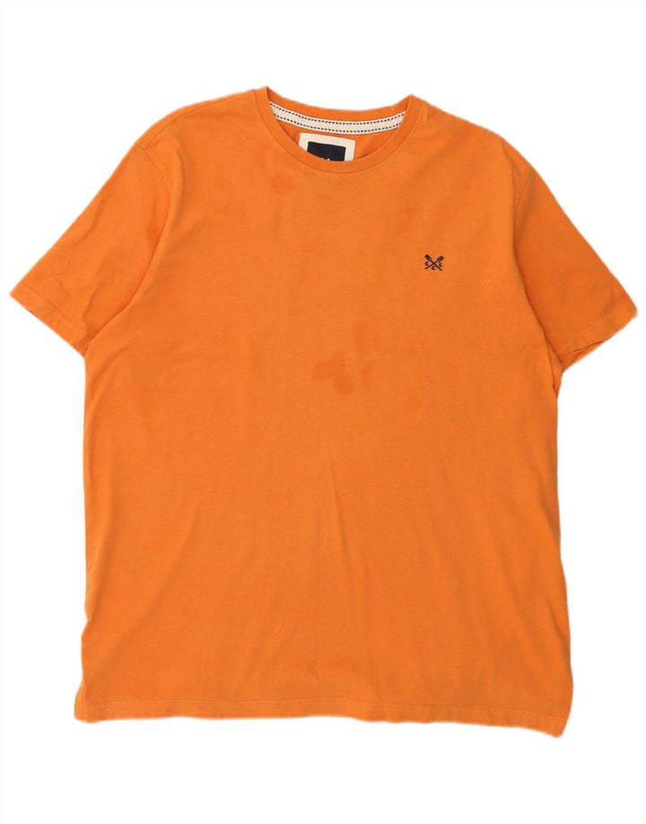 T-shirt da uomo J. Crew Top XL in cotone arancione
