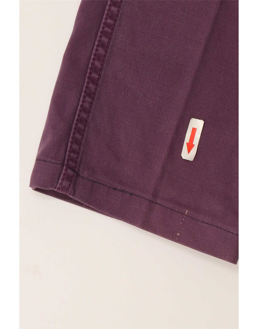 Pantaloni corti slim da donna Massimo Dutti W30 L26 Viola