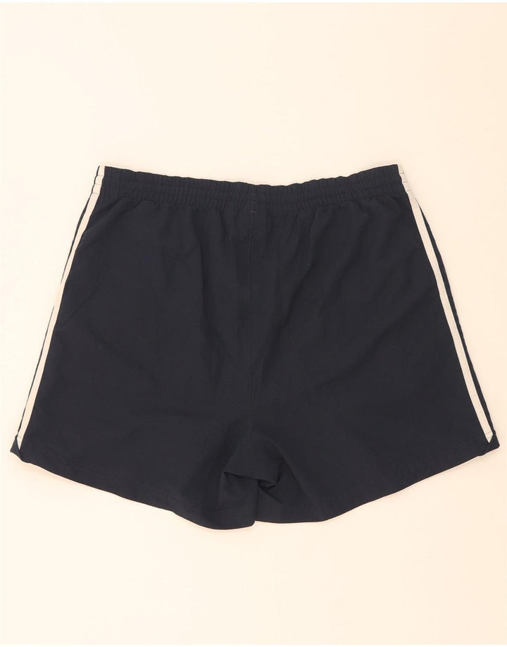 Pantaloncini sportivi da uomo Adidas Large blu navy in poliestere