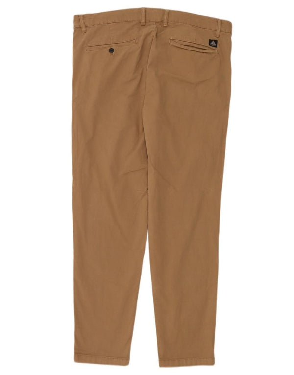 Pantaloni chino slim da uomo Zara EU 48 XL W38 L31 Beige