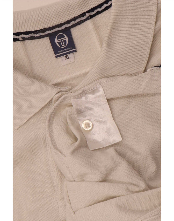 Polo Uomo Sergio Tacchini XL Cotone Bianco