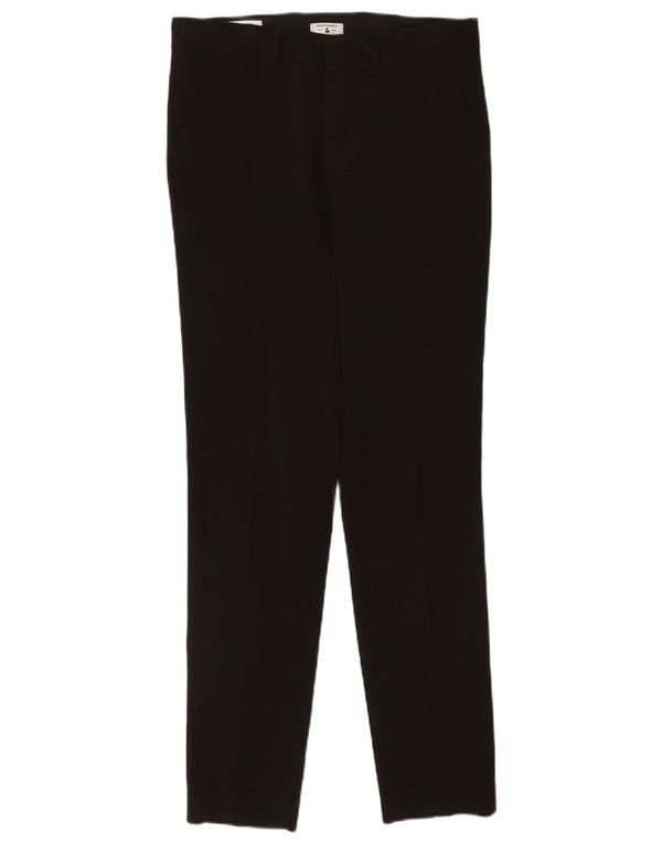Pantaloni chino slim da uomo Jack & Jones W30 L32 poliestere nero