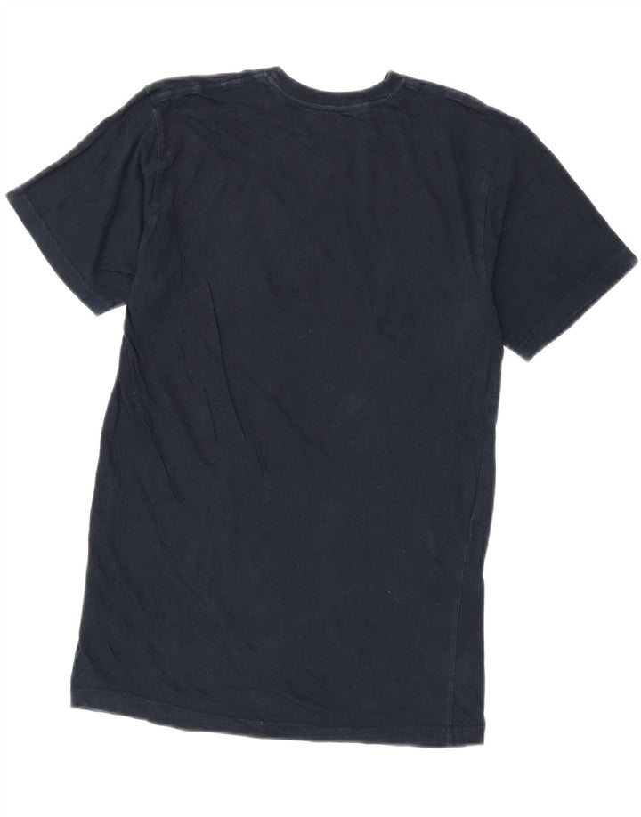 T-shirt grafica da uomo Hard Rock Cafe Malta, piccola, blu navy