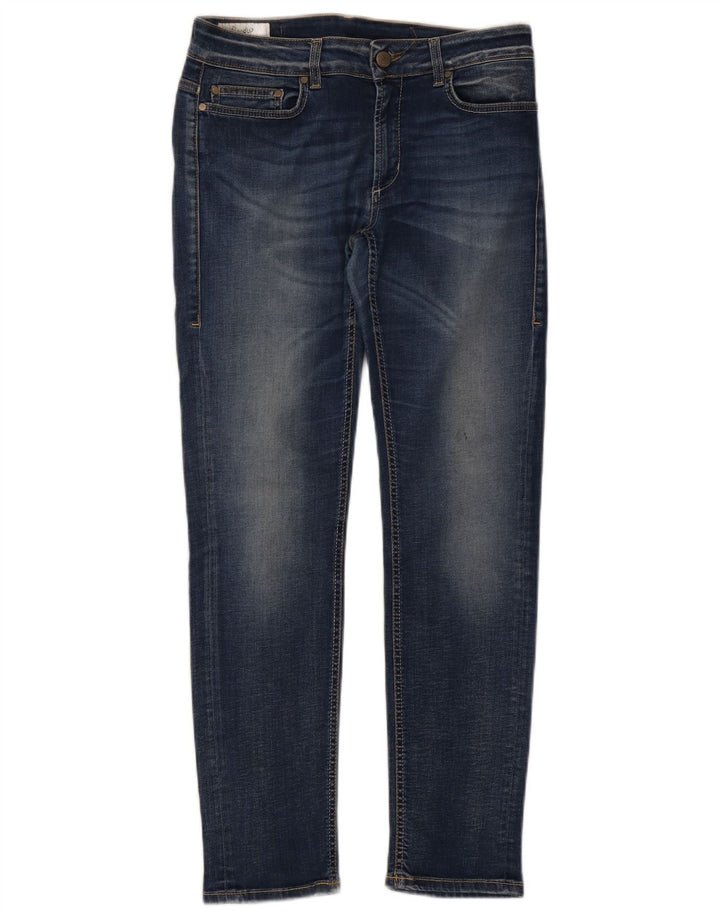 Dondup Jeans Slim Donna W31 L29 Cotone Blu