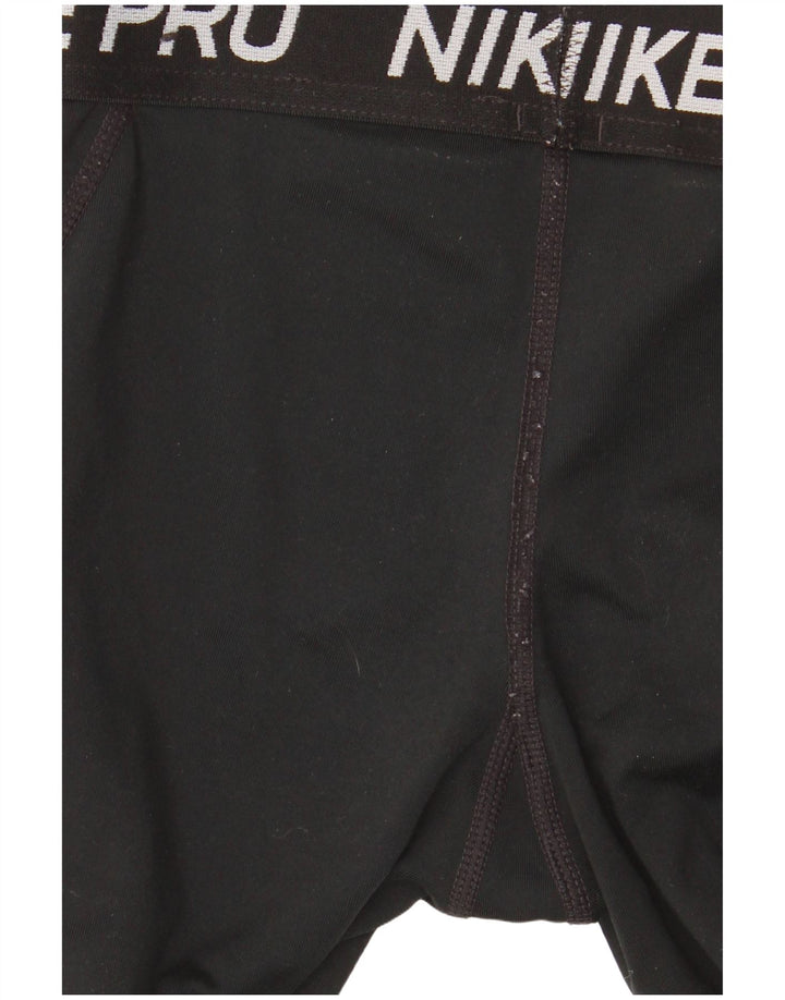 Leggings Nike Dri Fit Graphic per ragazze 9-10 anni in poliestere nero
