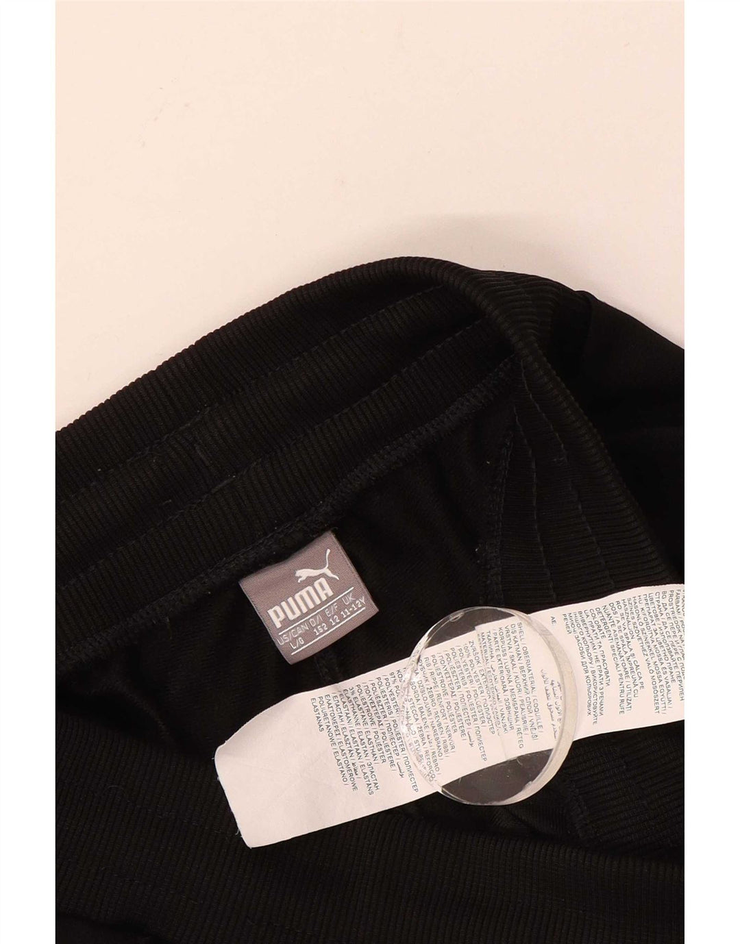 Pantaloni da tuta da ragazzo PUMA Joggers 11-12 anni Poliestere nero