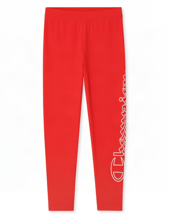 Leggings grafici da donna Champion UK 14 grande cotone rosso