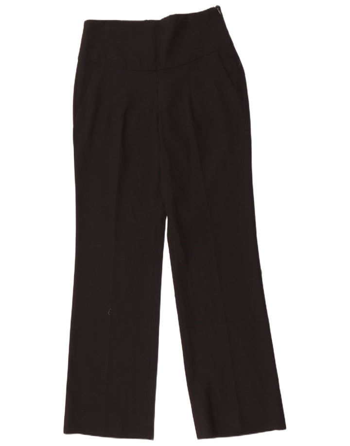 Pantaloni casual dritti da donna Zara medi W28 L32 neri
