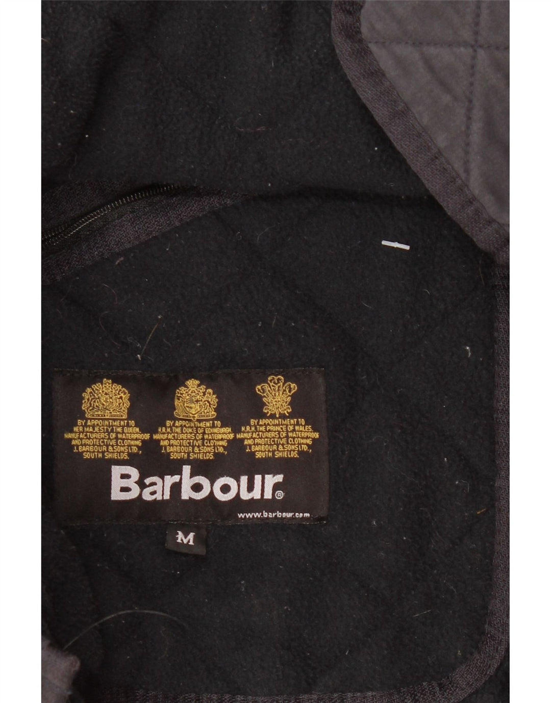 Giacca trapuntata da uomo Barbour UK 38 poliestere medio blu navy