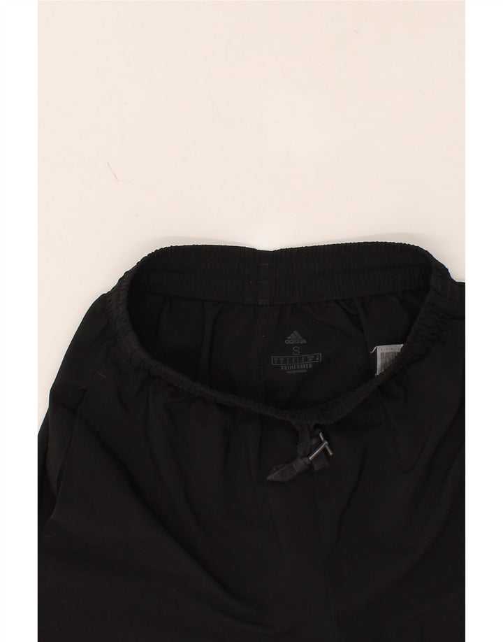ADIDAS Mens Sport Shorts Small Black Polyester Vintage Adidas and Second-Hand Adidas from Messina Hembry 