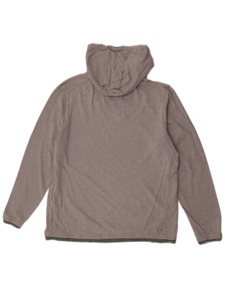 Felpa con cappuccio da uomo Fat Face XL in cotone grigio