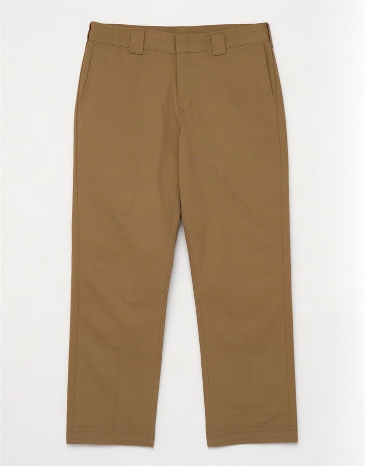 Pantaloni chino dritti da uomo Dickies W33 L32 poliestere beige