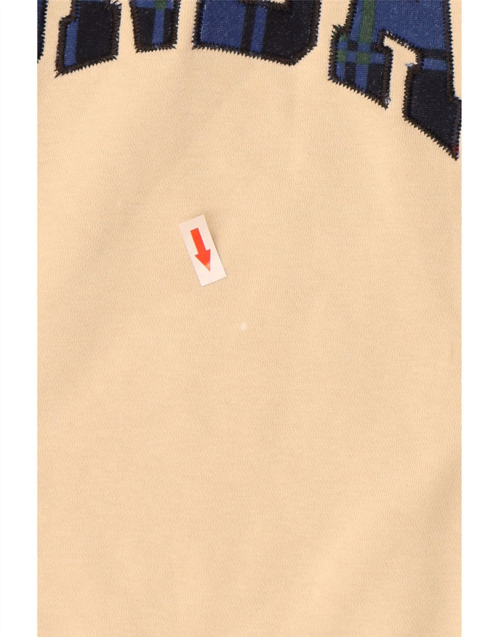 JORDAN Felpa con grafica da uomo Maglione piccolo in cotone beige