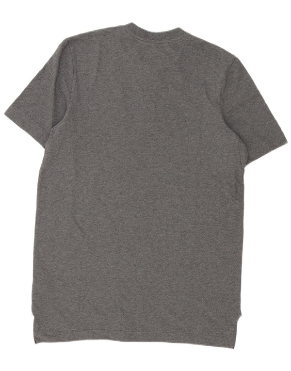 T-shirt da uomo Nike Larne Football Club, taglia grande, in cotone grigio