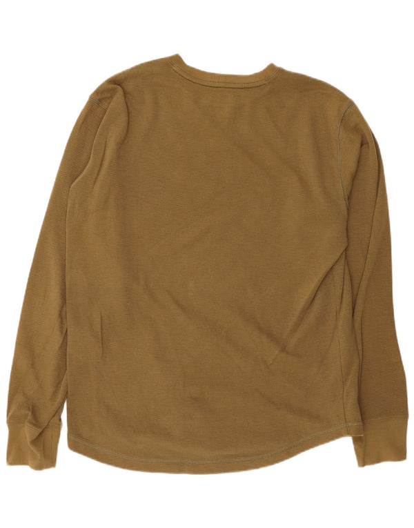 Carhartt Top grafico da uomo con vestibilità rilassata a maniche lunghe in cotone verde medio