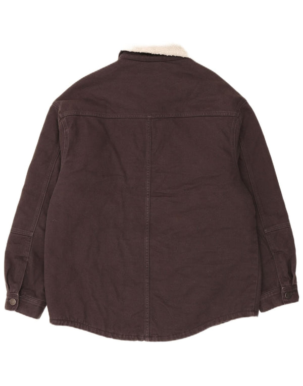 Giacca di jeans Billabong vestibilità regolare da uomo UK 40 grande cotone grigio