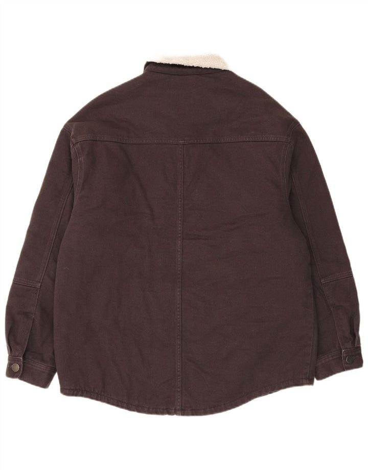 Giacca di jeans Billabong vestibilità regolare da uomo UK 40 grande cotone grigio