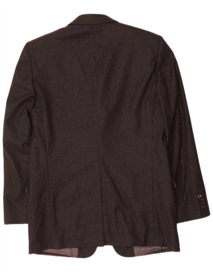 Giacca blazer da uomo a 3 bottoni Rene Lezard UK 38 Grigio medio