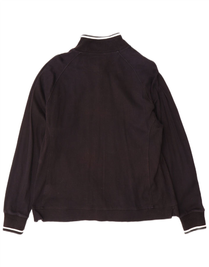Giacca da tuta da donna Champion UK 16 grande cotone nero