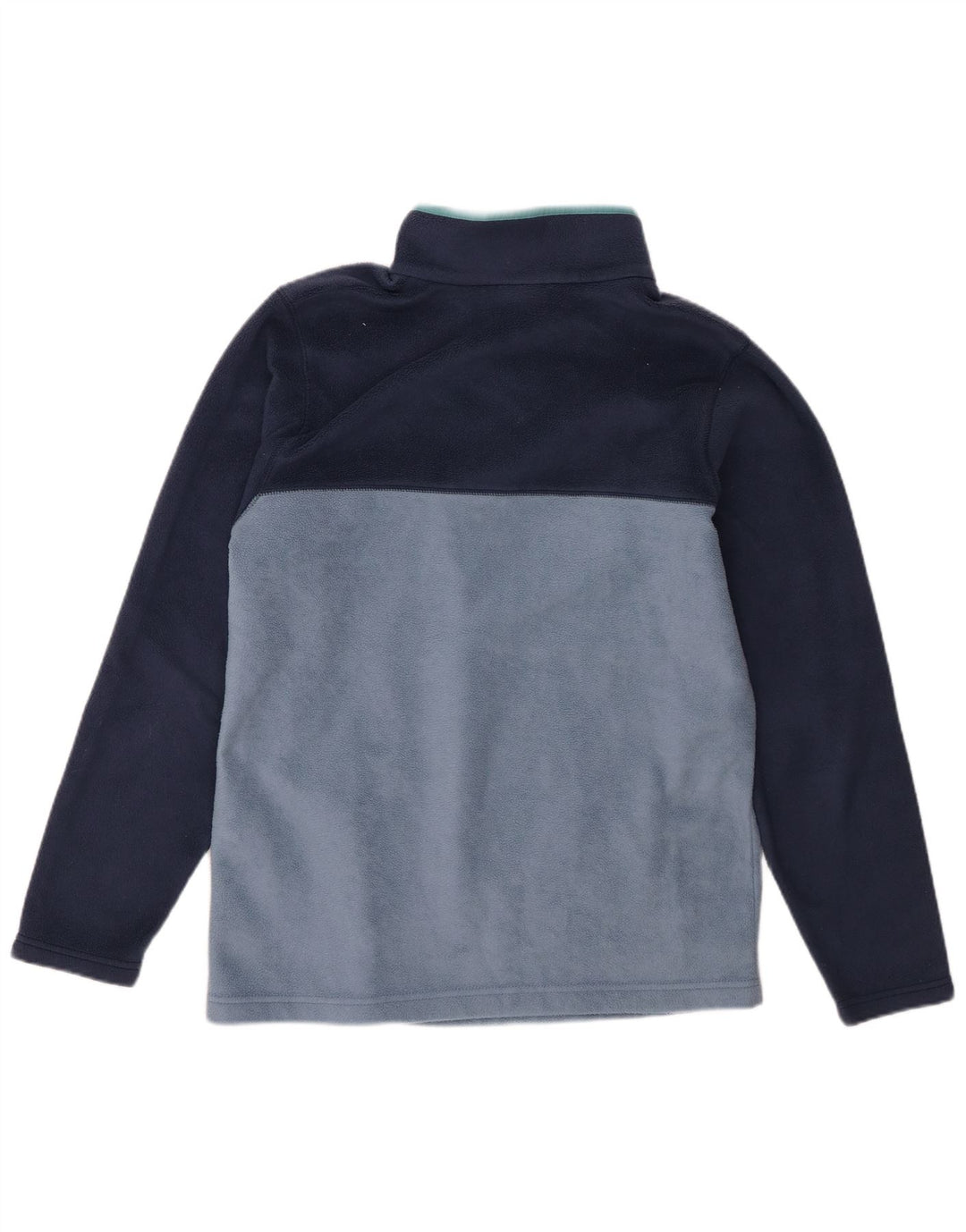 Maglione Columbia da uomo con zip e collo color block blu navy medio