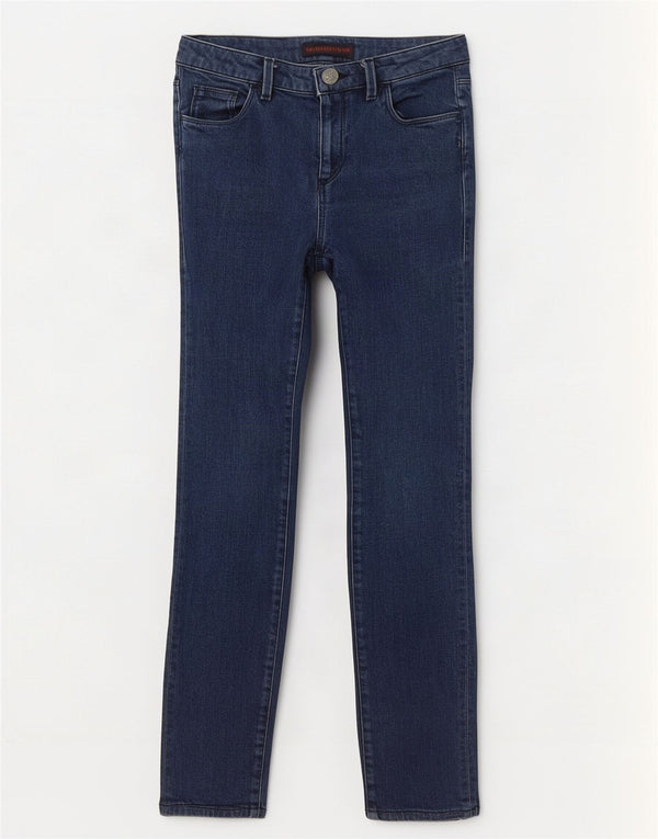 Jeans Skinny Donna Trussardi W29 L28 Blu Navy