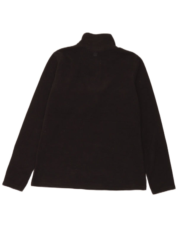 Maglione in pile da donna con collo e zip Mountain Warehouse UK 14 medio nero