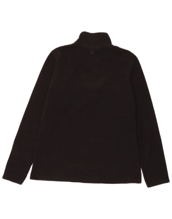 Maglione in pile da donna con collo e zip Mountain Warehouse UK 14 medio nero