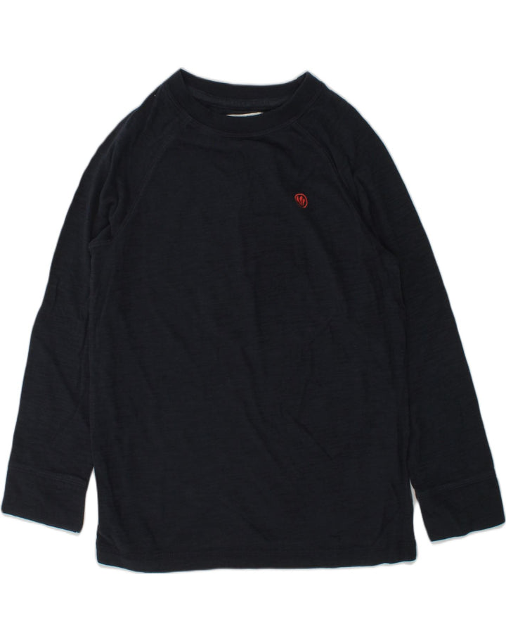 FAT FACE Boys Top Long Sleeve 6-7 Years Navy Blue Cotton | Vintage Fat Face | Thrift | Second-Hand Fat Face | Used Clothing | Messina Hembry 