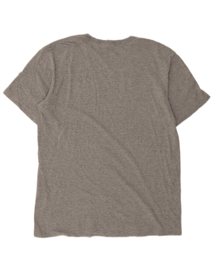 T-shirt grafica da uomo Volcom Top grande grigia